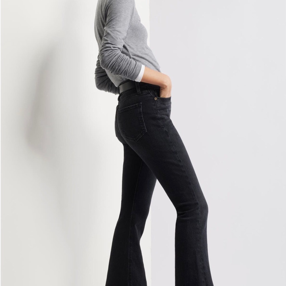 Nordstrom Black Flare Jeans